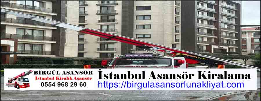 İstanbul Asansör Kiralama