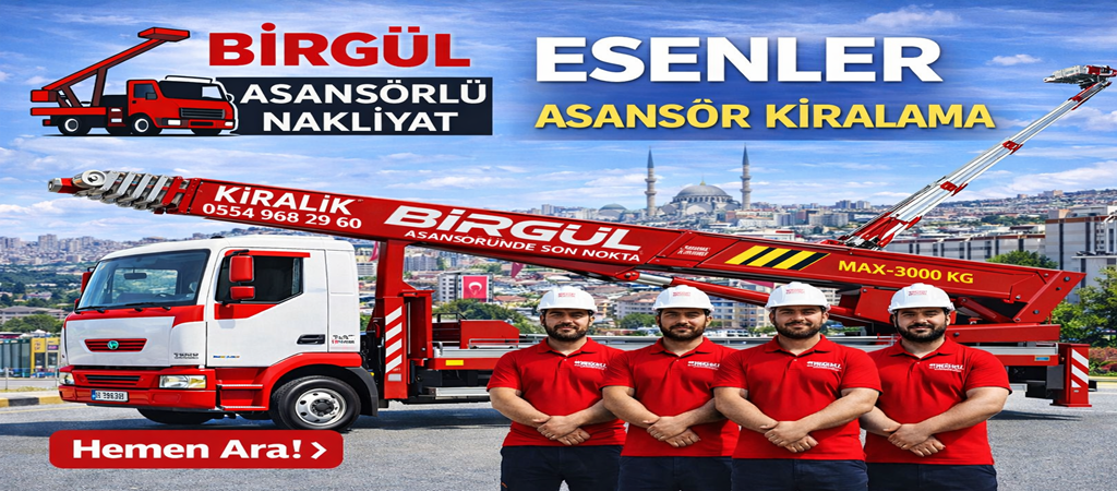 Esenler Asansör Kiralama