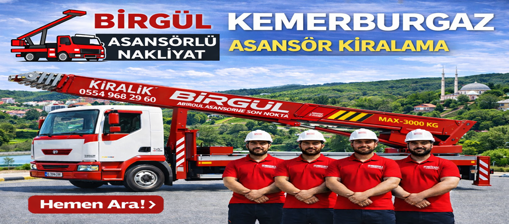 Kemerburgaz Asansör Kiralama