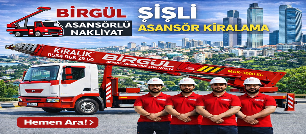 Şişli Asansör Kiralama