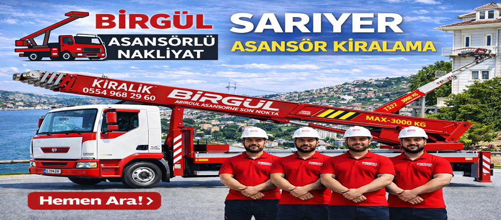 Sarıyer Asansör Kiralama