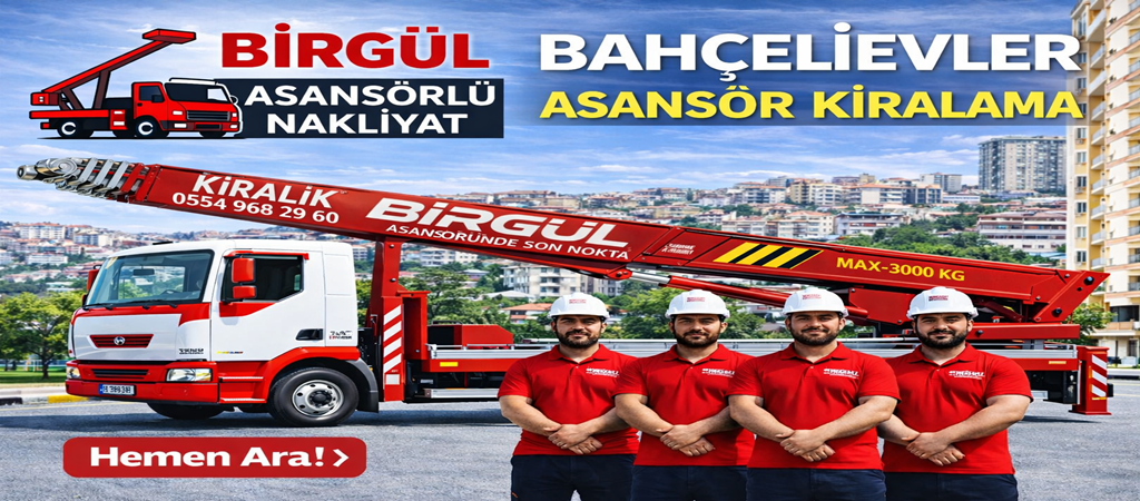 Bahçelievler Asansör Kiralama