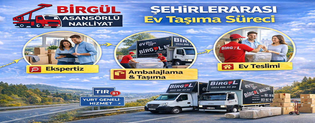 Şehirlerarası Ev Taşıma Süreci