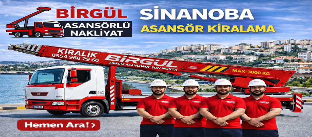 Sinanoba Asansör Kiralama