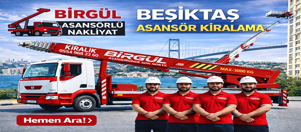 Beşiktaş Asansör Kiralama
